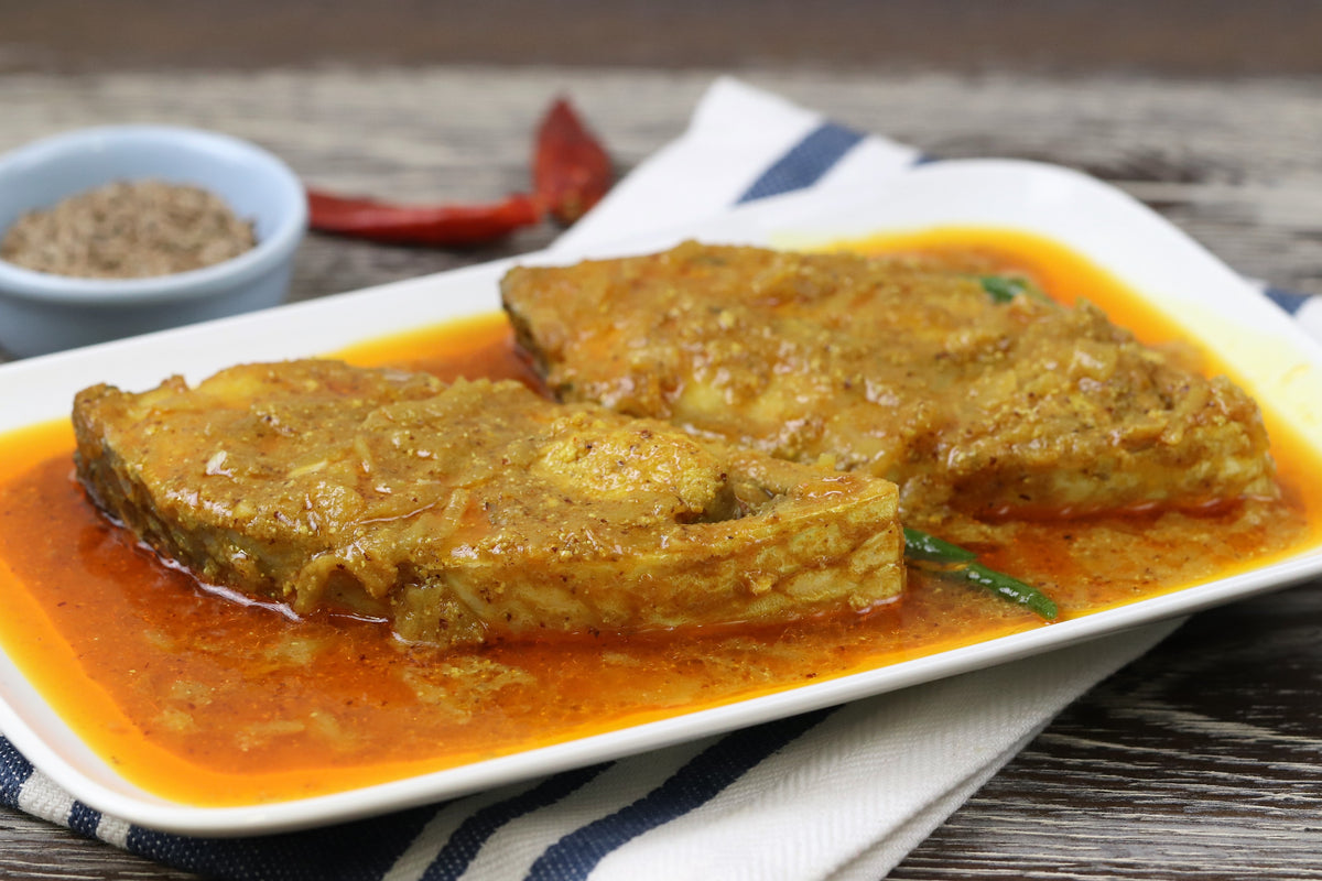 Hilsa Fish w/ Mustard - Shorshe Ilish (2 servings)