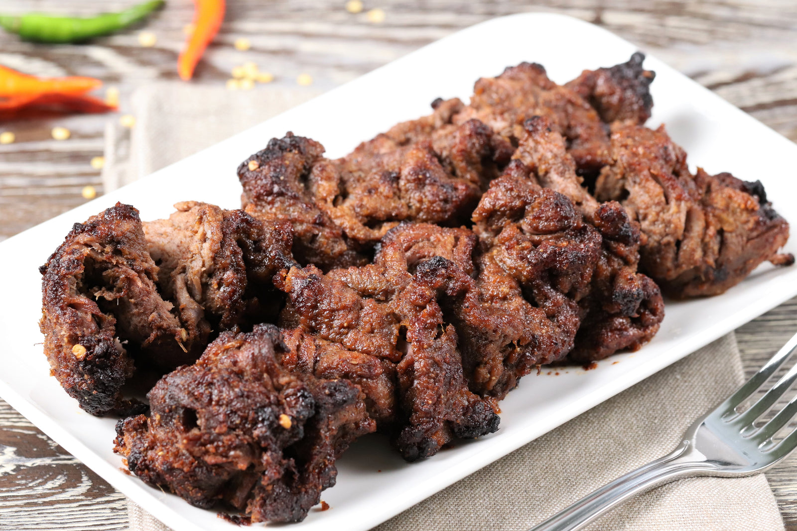 Beef Bihari Kebab (2 skewers)