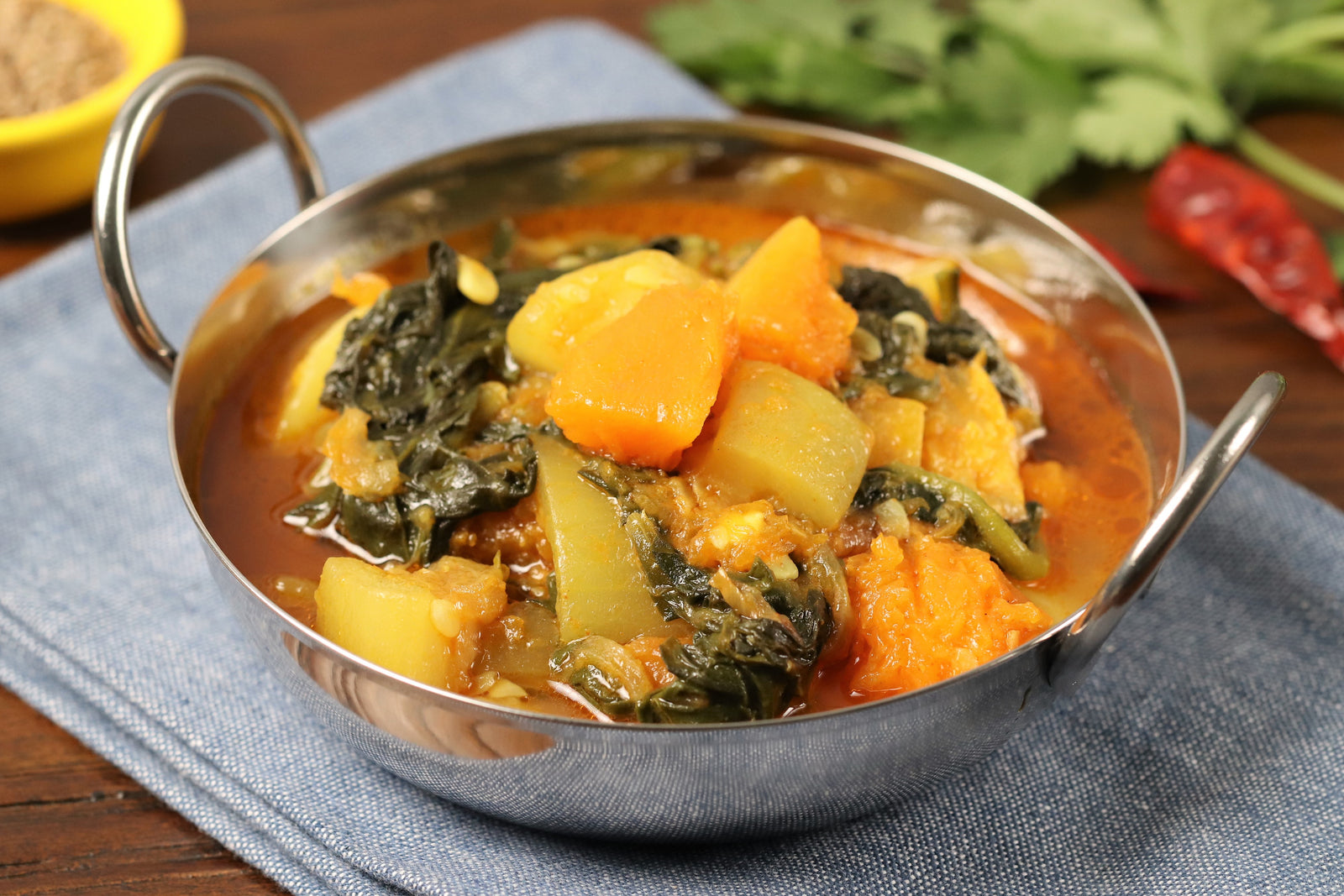 Pumpkin w/ Spinach - Labra (3 servings)